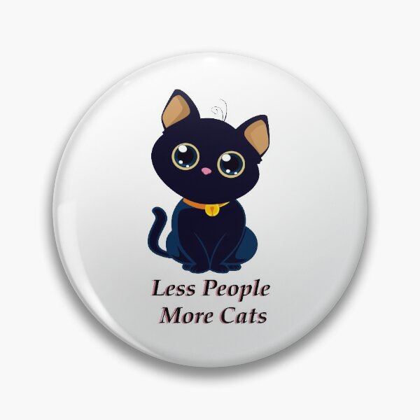 Item preview, Less People More Cats designed and sold by elcapitano12.