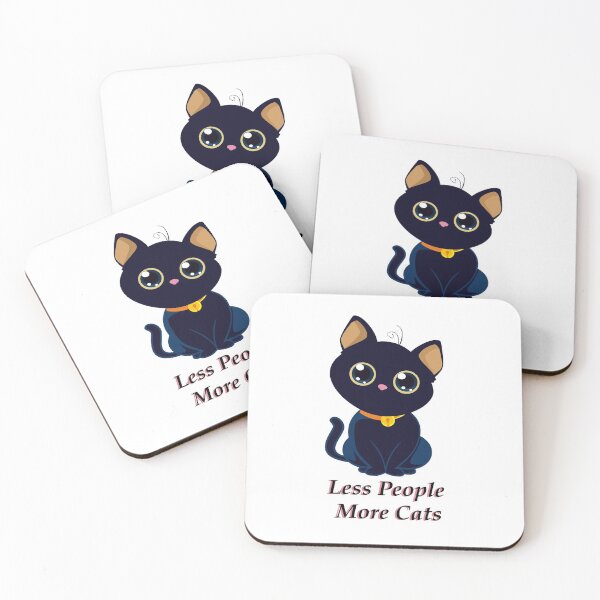 Item preview, Less People More Cats designed and sold by elcapitano12.