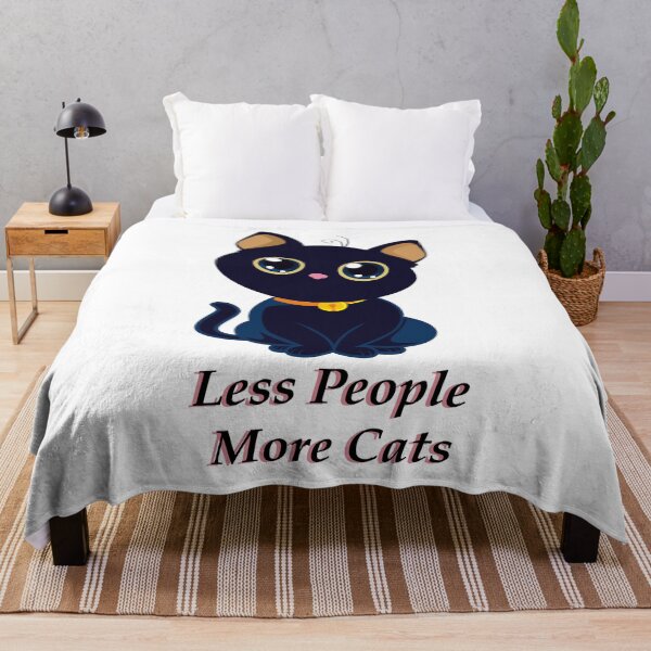Item preview, Less People More Cats designed and sold by elcapitano12.