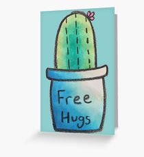 Cactus Just Wants Hugs Greeting Card