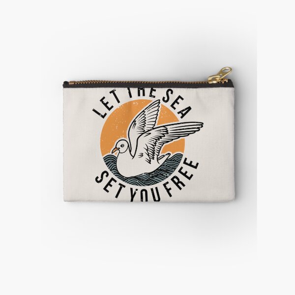 Item preview, Vintage Slogan Typography Let Sea Set You Free designed and sold by Peekonet.
