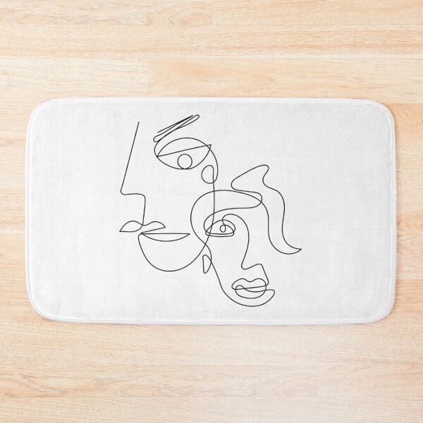 Item preview,  ONE LINE  FACE ABSTRACT ART BOH designed and sold by Ami store.