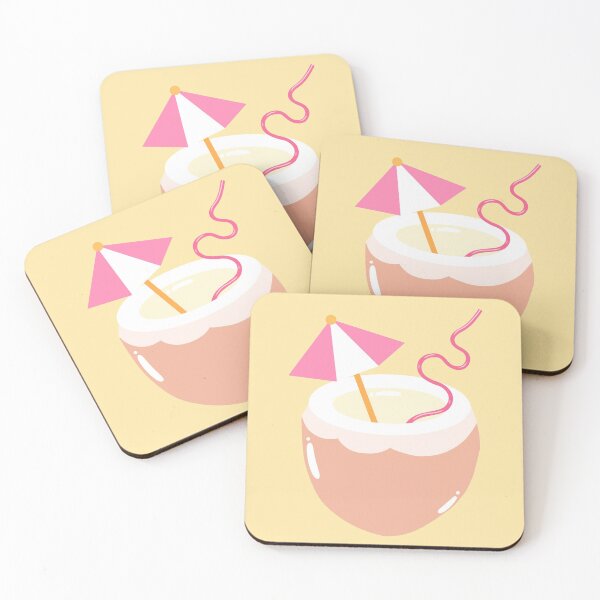 Item preview, Tropical Coconut Summer Drink designed and sold by Nabibibi.