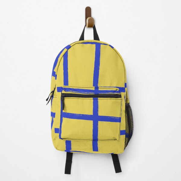 Item preview, Yellow & Blue Grid Pattern designed and sold by vrandesign.