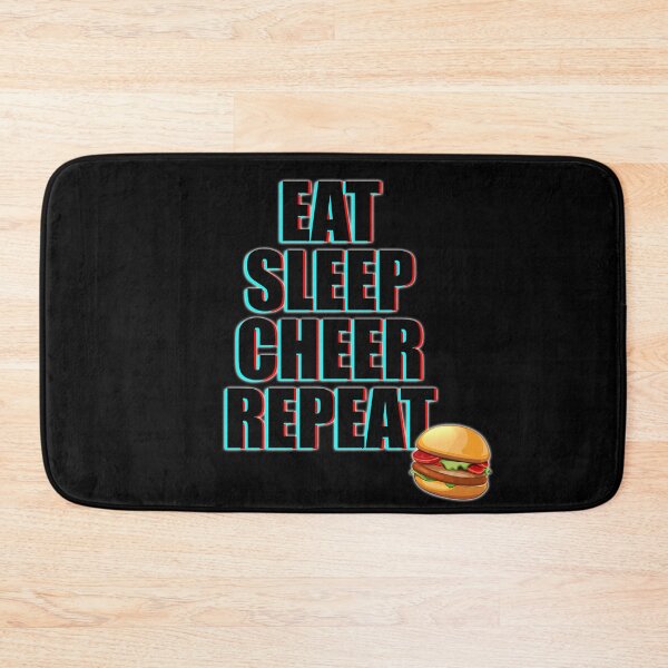 Item preview, Eat Sleep Cheer Repeat designed and sold by NuarzDesign.