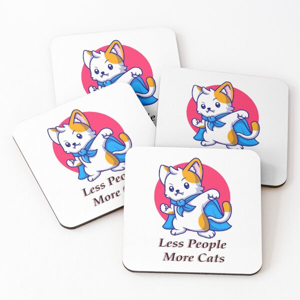 Item preview, Less People More Cats designed and sold by elcapitano12.