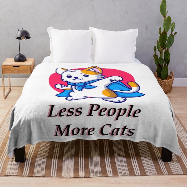 Item preview, Less People More Cats designed and sold by elcapitano12.