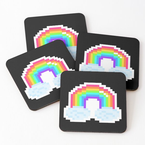 Item preview, Pixel rainbow  designed and sold by Polka-Dot-Paint.