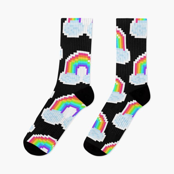 Item preview, Pixel rainbow  designed and sold by Polka-Dot-Paint.