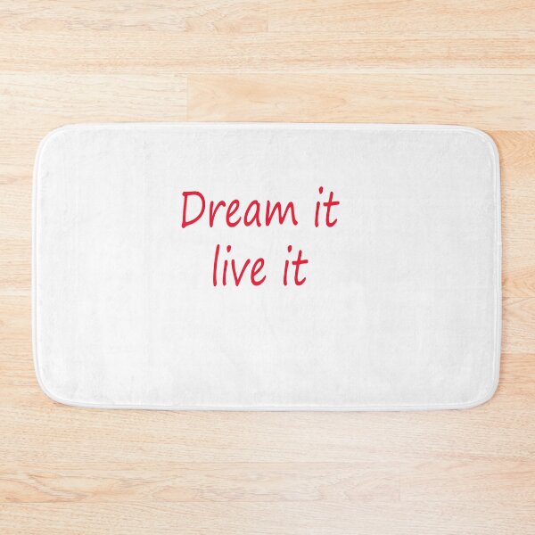 Item preview, Dream It Live It Saying designed and sold by Neilchurcherart.
