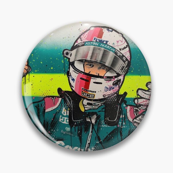 Item preview, Sebastian Vettel, Astoon Martin - Graffiti Paiting by DRAutoArt designed and sold by DRAutoArt.