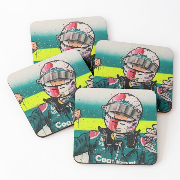 Item preview, Sebastian Vettel, Astoon Martin - Graffiti Paiting by DRAutoArt designed and sold by DRAutoArt.