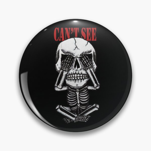 Item preview, Can't See Skull designed and sold by Robertadebona.