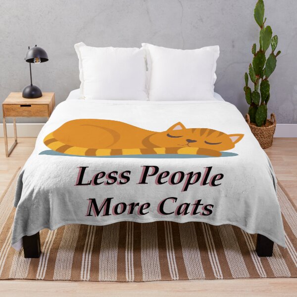 Item preview, Less People More Cats designed and sold by elcapitano12.