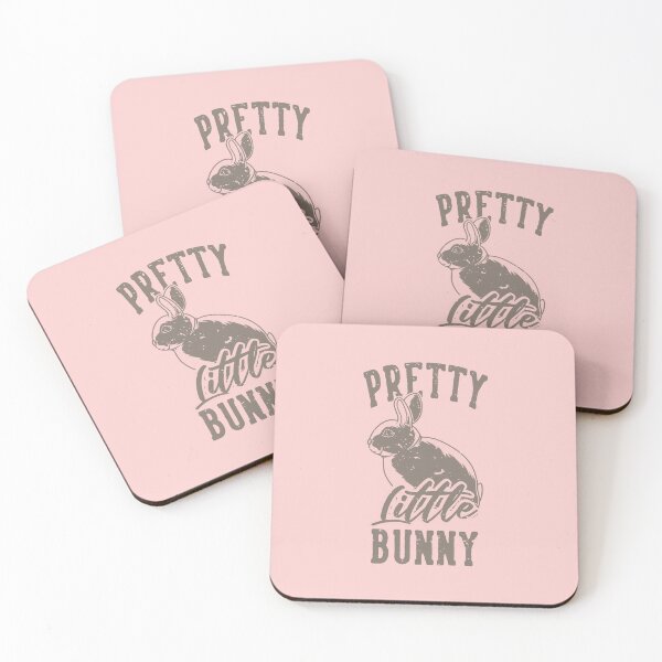 Item preview, Vintage Slogan Typography Pretty Little Bunny T-shirt Design designed and sold by Peekonet.