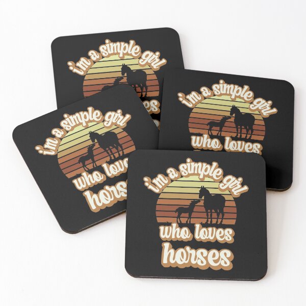 Item preview, I'm a simple girl who loves horses designed and sold by FurioInc.