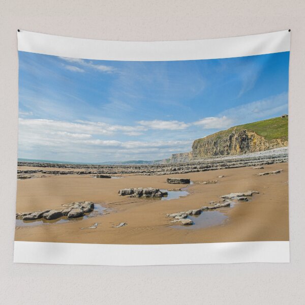 Item preview, Monknash Beach in summer Glamorgan Heritage Coast designed and sold by Cameranick.