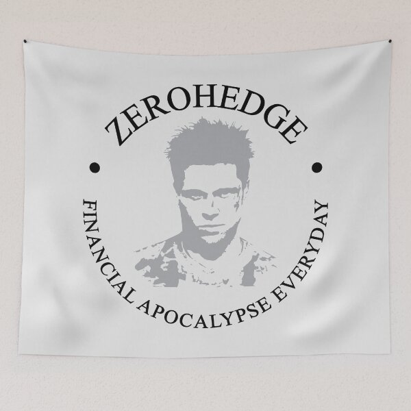 Item preview, Zerohedge Financial Apocalypse Everyday Tyler Durden designed and sold by denisseinfeld.