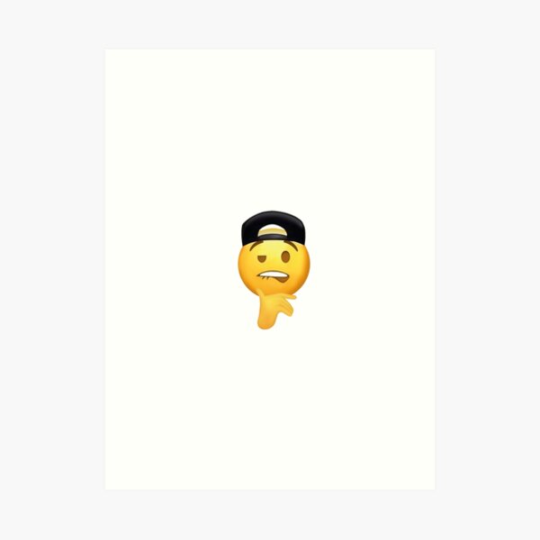 Fuckboy Emoji Art Print By Merlintea Redbubble 9373