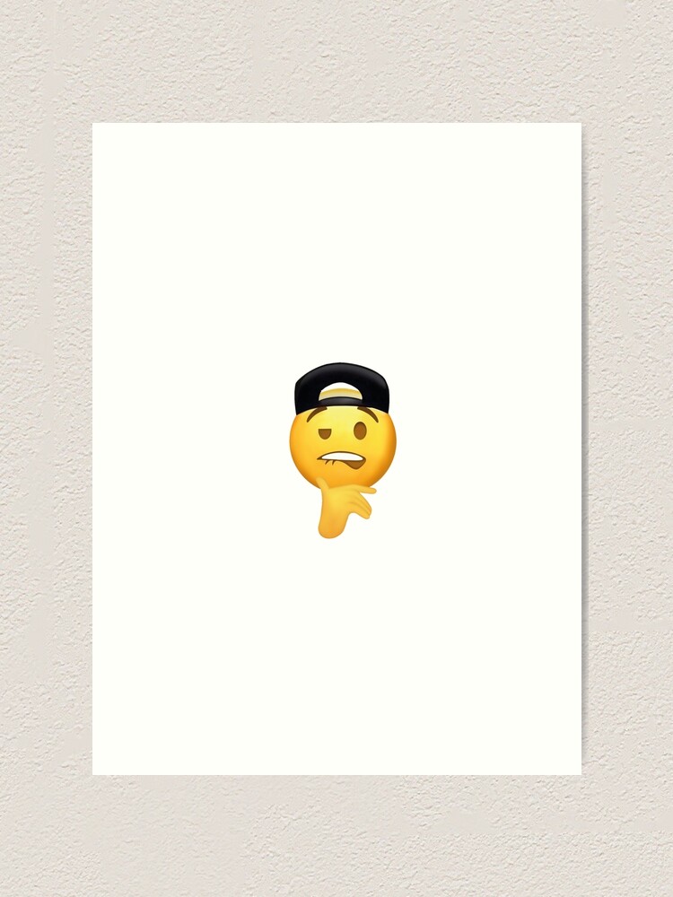 Fuckboy Emoji Art Print By Merlintea Redbubble 6867