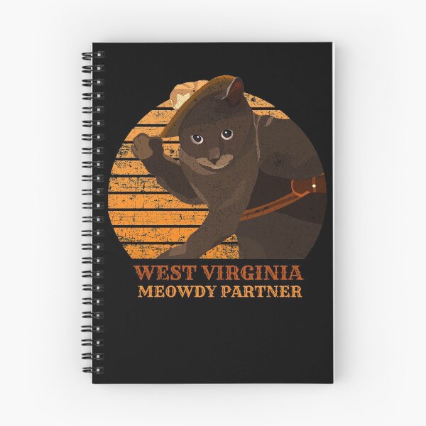 Item preview, West Virginia Meowdy Partner designed and sold by ProArtzilla.