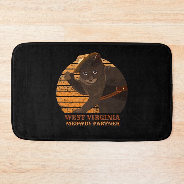 Item preview, West Virginia Meowdy Partner designed and sold by ProArtzilla.