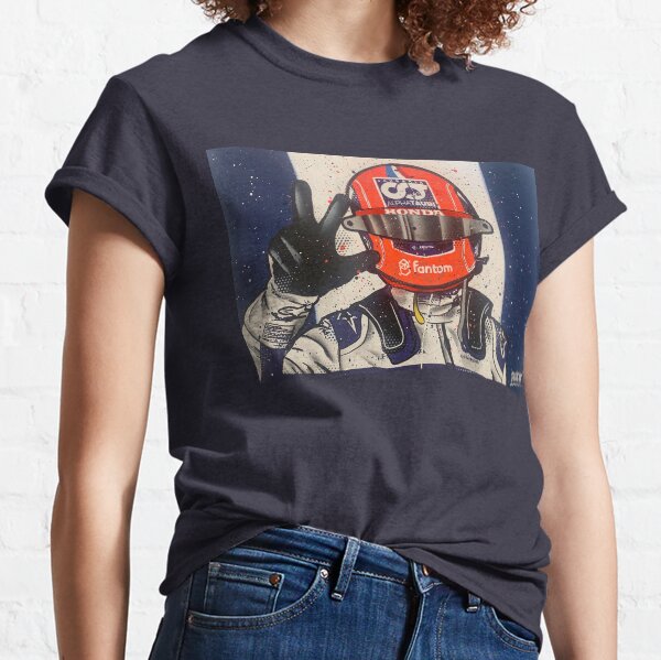 Pierre Gasly - Graffiti Paiting by DRAutoArt Classic T-Shirt