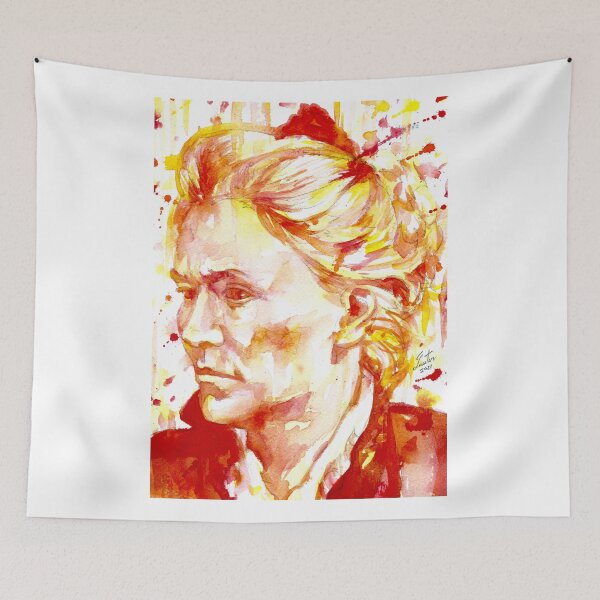 Item preview, MATILDA JOSLYN GAGE watercolor portrait designed and sold by lautir.