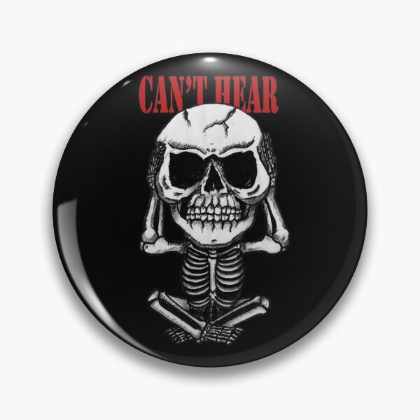 Item preview, Can't Hear Skull designed and sold by Robertadebona.