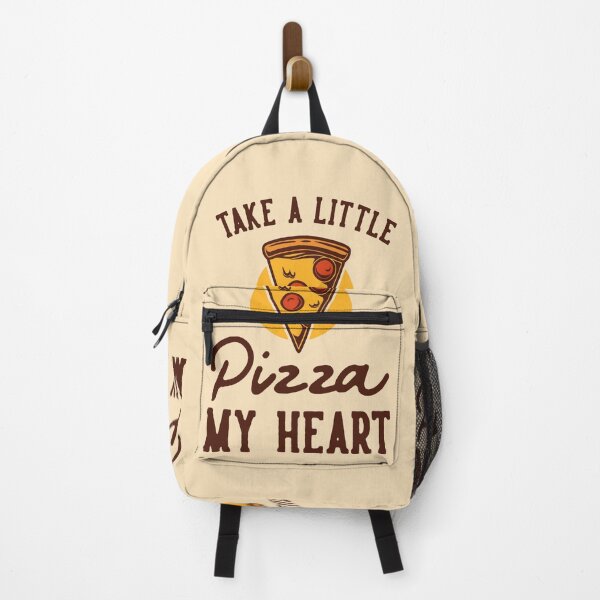 Item preview, Vintage Slogan Typography Take Little Pizza My Heart T-shirt Design designed and sold by Peekonet.