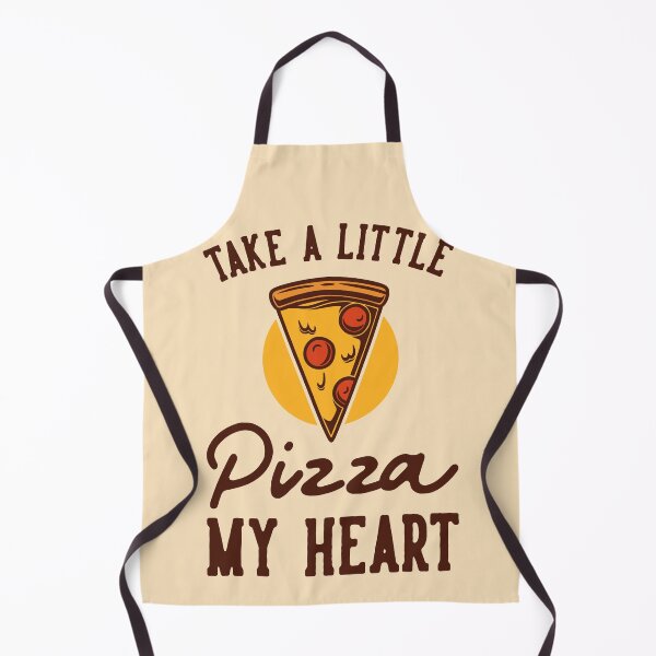 Item preview, Vintage Slogan Typography Take Little Pizza My Heart T-shirt Design designed and sold by Peekonet.