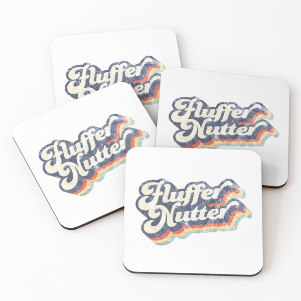 Item preview, Retro FlufferNutter 1970s Distressed Design designed and sold by Susan Crane.