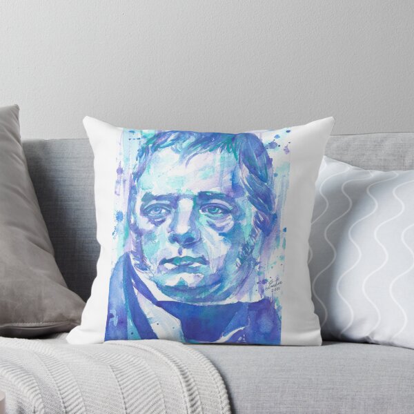 Item preview, WALTER SCOTT watercolor portrait .1 designed and sold by lautir.