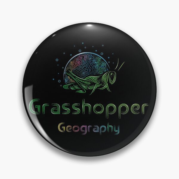 Item preview, Grasshopper Geography Logo designed and sold by GrasshopperGeo.