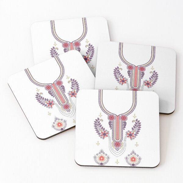 Item preview, Punjabi Design | Neck Print | Floral Pattern designed and sold by WIO Whatever Is ON.