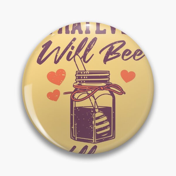 Item preview, Vintage Slogan Typography Whatever Will Be Will Bee designed and sold by Peekonet.