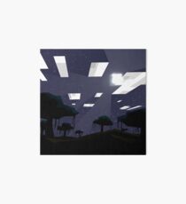 Minecraft Nightscape Art Board