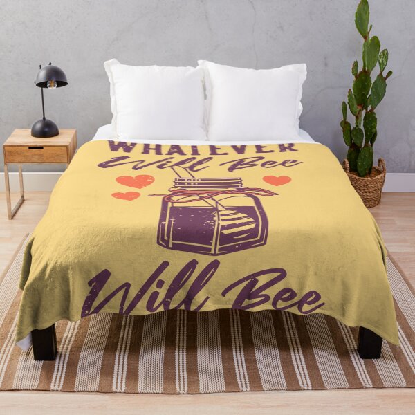 Item preview, Vintage Slogan Typography Whatever Will Be Will Bee designed and sold by Peekonet.