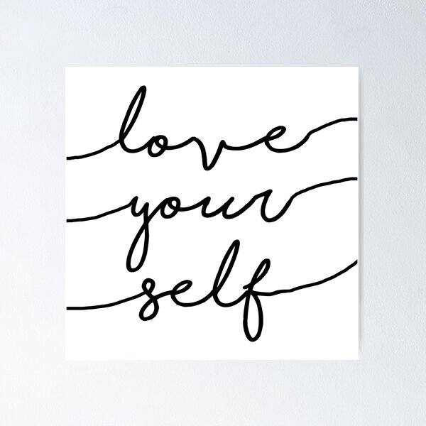 Item preview, love your self designed and sold by Marla Perelmuter.