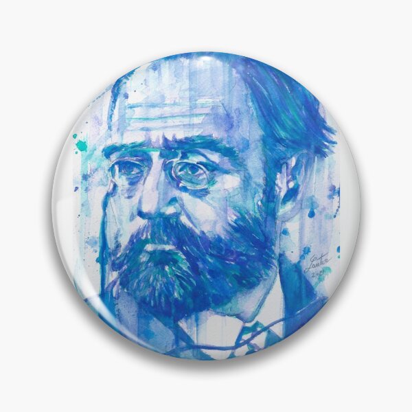 Item preview, EMILE ZOLA - watercolor portrait .3 designed and sold by lautir.