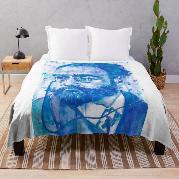 Item preview, EMILE ZOLA - watercolor portrait .3 designed and sold by lautir.