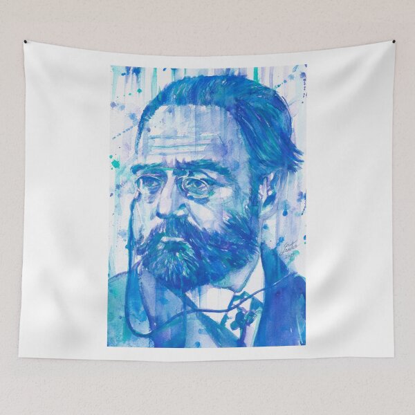 Item preview, EMILE ZOLA - watercolor portrait .3 designed and sold by lautir.
