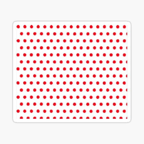 Item preview, white with red polkadots designed and sold by nigejohn.