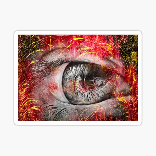 Auge abstrakt Sticker