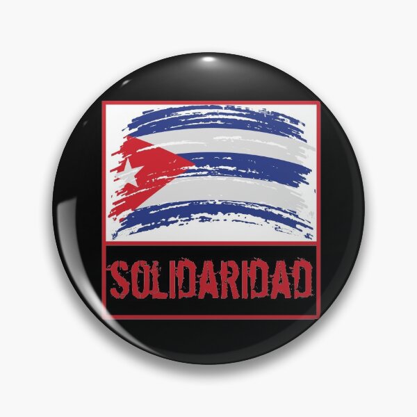 Item preview, Cuban Flag Solidarity Solidaridad  designed and sold by JapanBubble.