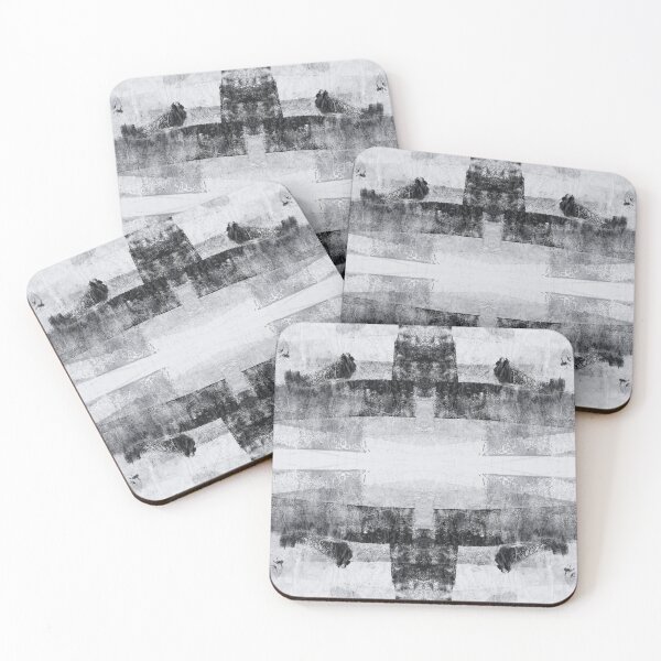Item preview, Geometric Black and White Kaleidoscope Pattern designed and sold by Laura Baruffa.