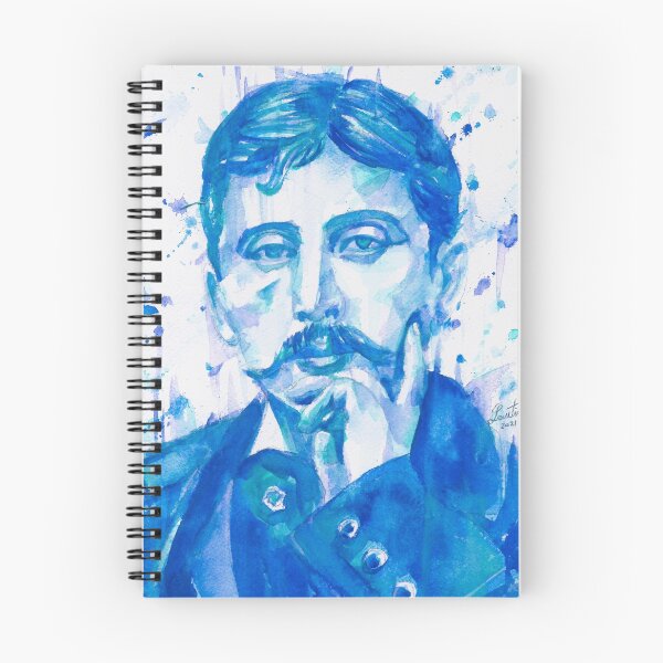 Item preview, MARCEL PROUST - watercolor portrait .3 designed and sold by lautir.
