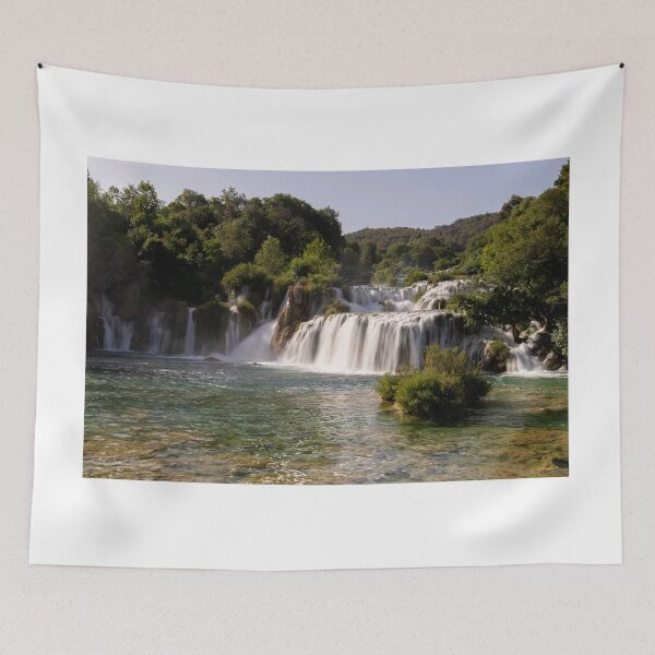 Item preview, Krka waterfalls in croatia designed and sold by pietrofoto.