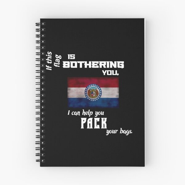 Item preview, Missouri flag - pack your bags designed and sold by 2Girls1Shirt.