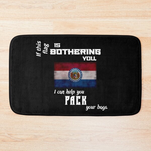 Item preview, Missouri flag - pack your bags designed and sold by 2Girls1Shirt.